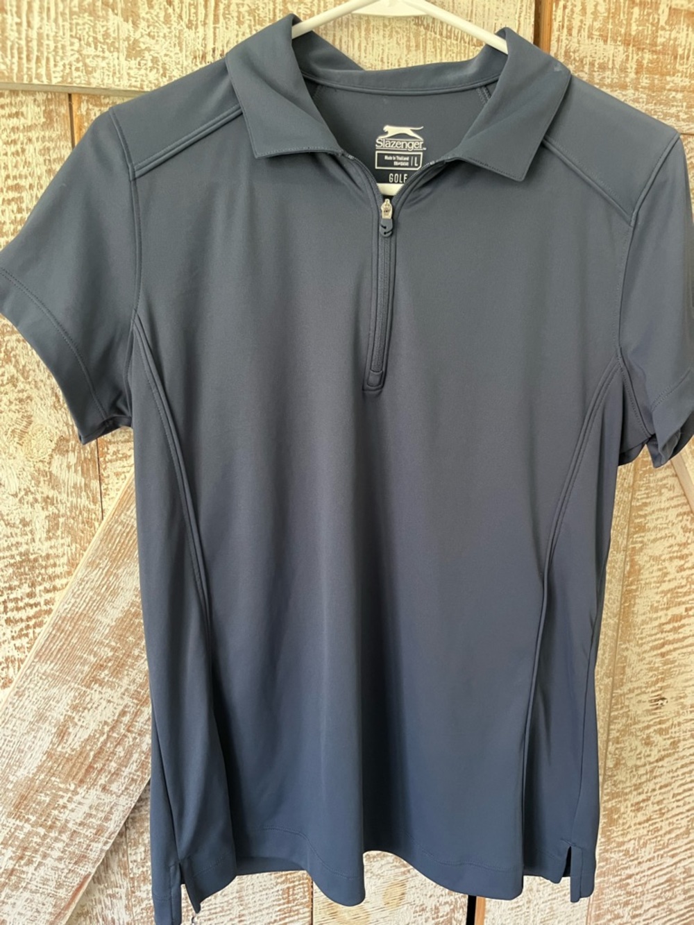 Slazenger Golf Women’s Navy Quarter-Zip Golf Polo Size Large